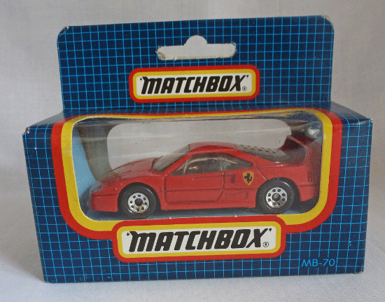 Matchbox hot sale ferrari f40