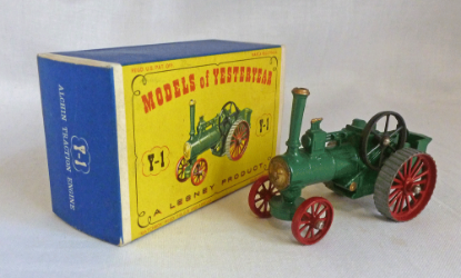 Picture of Matchbox Models of Yesteryear Y-1a Alchin Traction Engine with Gold Door D Box