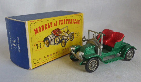 Picture of Matchbox Models of Yesteryear Y-2b 1911 Renault D1 Box