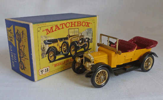Picture of Matchbox Models of Yesteryear Y-13b 1911 Daimler Red Seats [B]