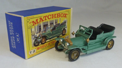 Picture of Matchbox Models of Yesteryear Y-15a Rolls Royce Silver Ghost D3 Box [A]