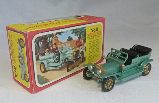 Picture of Matchbox Models of Yesteryear Y-15a Rolls Royce Silver Ghost F Box [B]