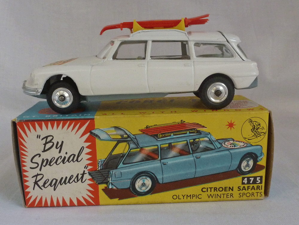 Corgi Toys 475 Citroen Safari Winter Olympics