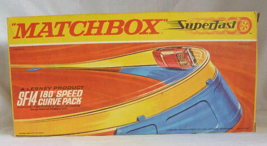 Picture of Matchbox Superfast SF-14 180 Degree Speed Curve Pack [B] 