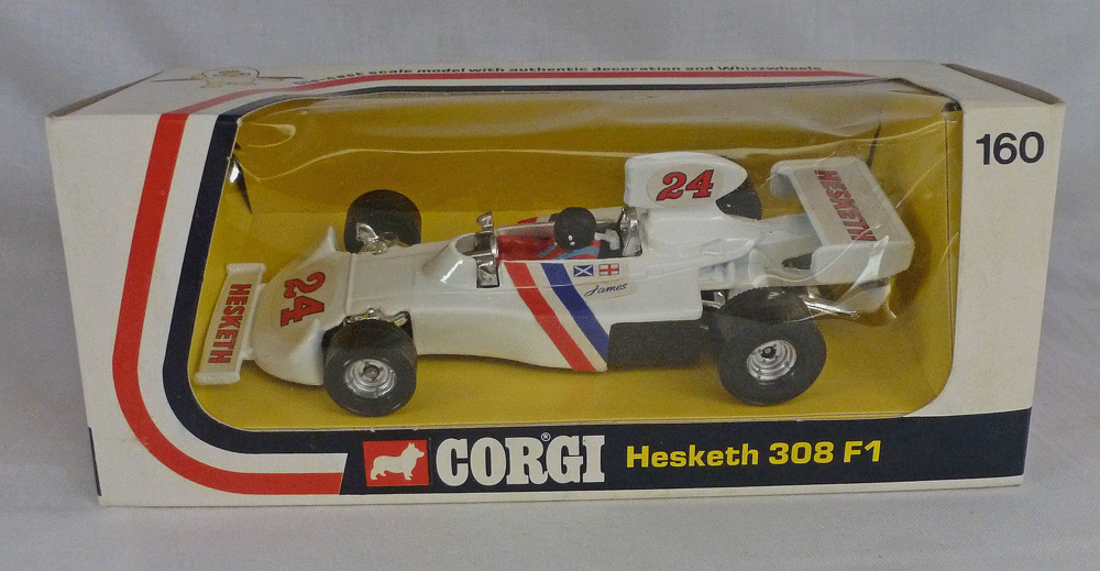 Corgi Toys 160 Hesketh 308 Formula 1 Racing Car James Hunt