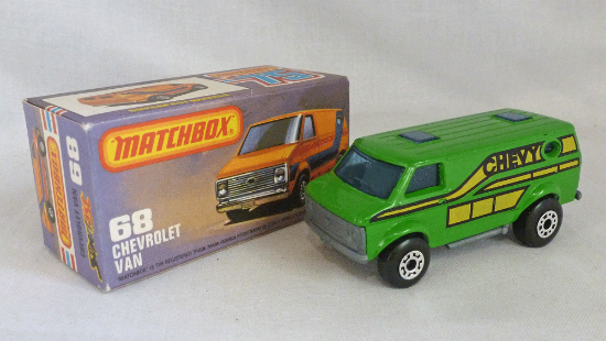 Picture of Matchbox Superfast MB68e Chevrolet Van Green