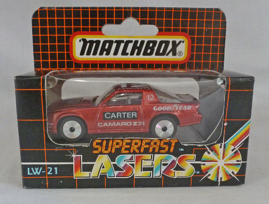 Picture of Matchbox Lasers LW-21 Camaro Iroc Z Red