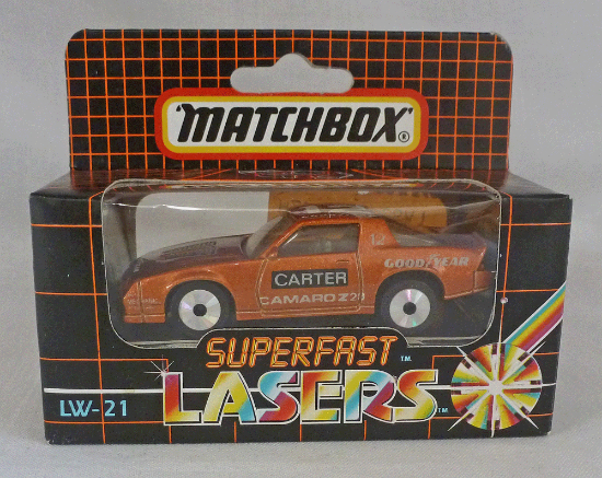 Picture of Matchbox Lasers LW-21 Camaro Iroc Z Copper