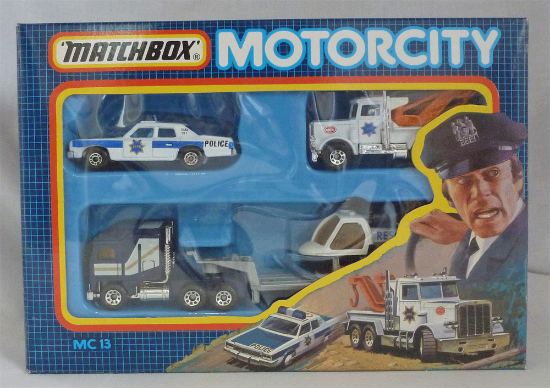 Picture of Matchbox MC-13 Motorcity Police Rescue Set