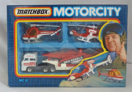 Picture of Matchbox MC-12 Motorcity Red Rebels Flying Set