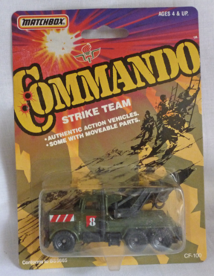 Picture of Matchbox Commando Strike Team MB61 Peterbilt Wreck Truck