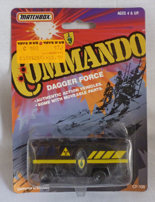Picture of Matchbox Commando Dagger Force MB54 Command Tracking Vehicle