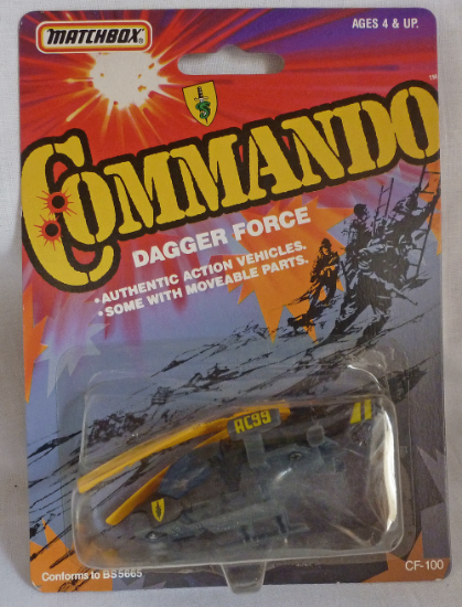 Picture of Matchbox Commando Dagger Force MB57 Mission Helicopter [B] 