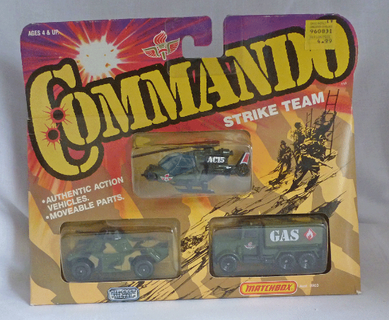 Picture of Matchbox Commando Strike Team Triple Set [C]