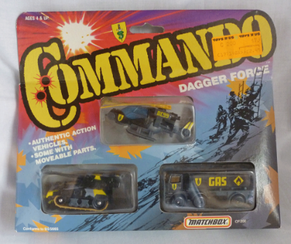 Picture of Matchbox Commando Dagger Force Triple Set [A]