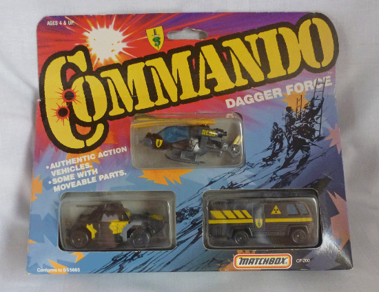 Picture of Matchbox Commando Dagger Force Triple Set [B]