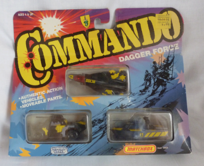 Picture of Matchbox Commando Dagger Force Triple Set [C]