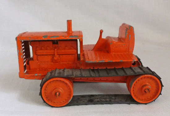 Picture of Early Lesney Toys Crawler Tractor Orange
