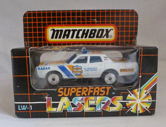 Picture of Matchbox Lasers LW-1 Mercury Police Car