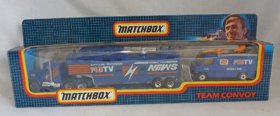 Picture of Matchbox TC13 Team Convoy TV News Set "MBTV NEWS"