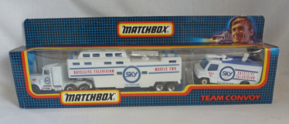 Picture of Matchbox TC13 Team Convoy TV News Set "Satellite Television"