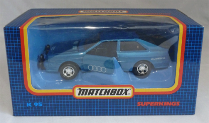Picture of Matchbox Superkings K-95 Audi Quattro Blue