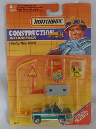 Picture of Matchbox Construction Action Pack Dodge Dakota