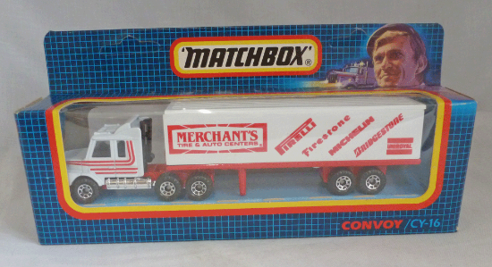 Picture of Matchbox Convoy CY16 Scania Box Truck "MERCHANT'S"