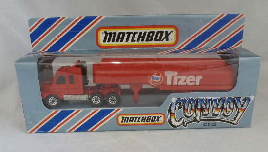 Picture of Matchbox Convoy CY17 Scania Tanker "Tizer"