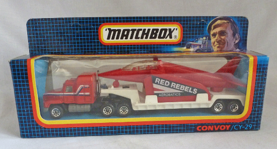 Picture of Matchbox Convoy CY29 Mack Aircraft Transporter "Red Rebels"