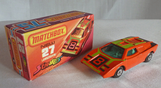 Picture of Matchbox Superfast MB27e Lamborghini Countach Streaker UNPAINTED Base