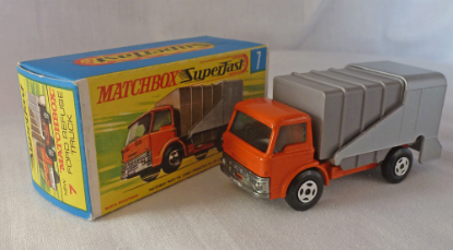 Picture of Matchbox Superfast MB7c Ford Refuse Truck with Narrow Wheels