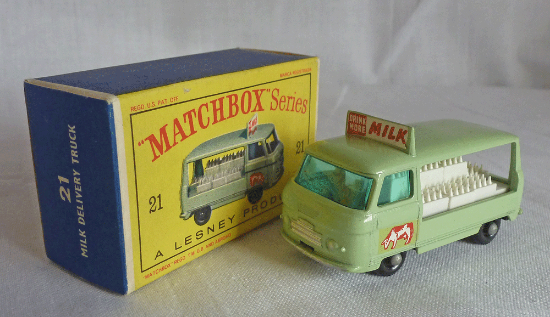 Picture of Matchbox Toys MB21c Commer Milk Float BPW D Box