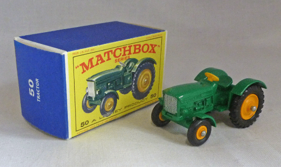 Picture of Matchbox Toys MB50b John Deere Tractor E1 Box