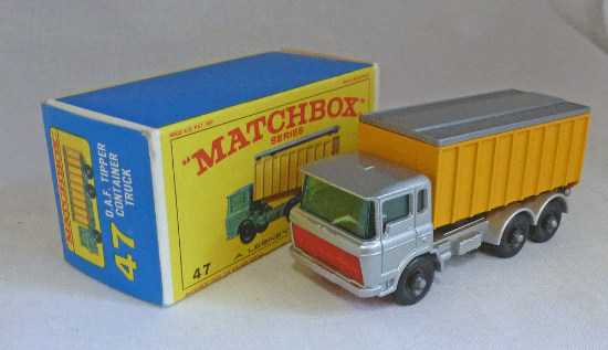 Picture of Matchbox Toys MB47c DAF Tipper Truck with Silver Roof