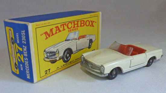 Picture of Matchbox Toys MB27d Mercedes 230 SL E3 Box