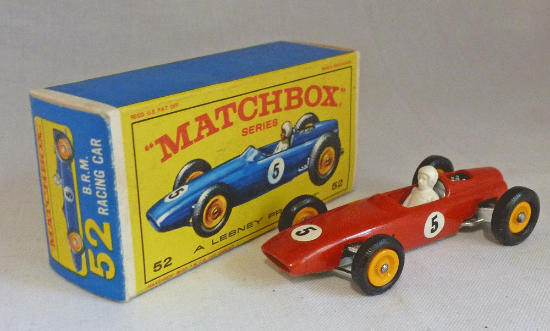 Picture of Matchbox Toys MB52b BRM Racing Car Red