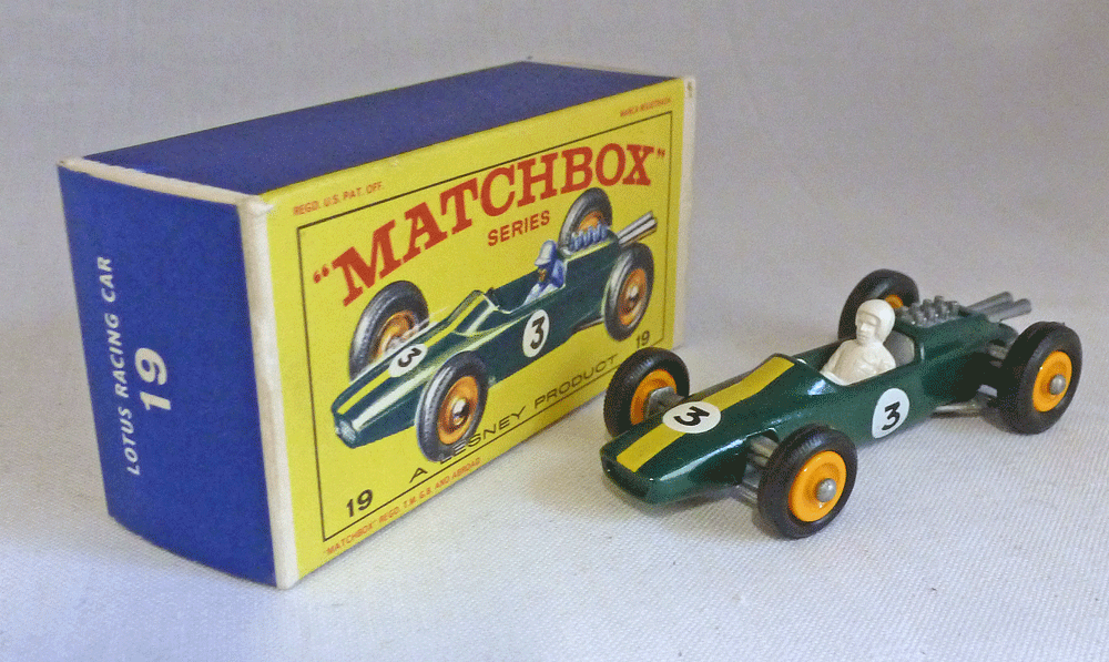 Lotus matchbox sales car