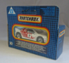 Picture of Matchbox Dark Blue Box MB34 Ford RS 200 White with Red/Black Tampos