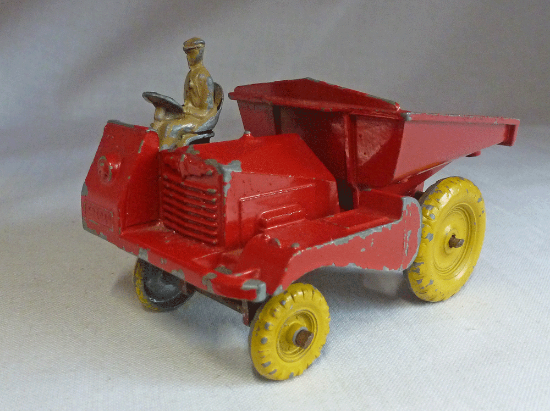 Picture of Condon Site Dumper Red with Yellow Wheels