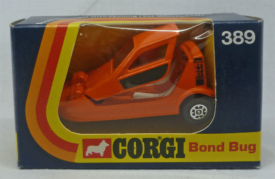 Picture of Corgi Toys 389 Reliant Bond Bug with RARE BOX