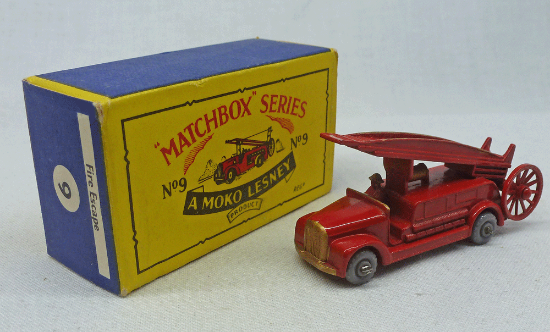 Picture of Moko Lesney Matchbox MB9b Dennis Fire Escape with GPW