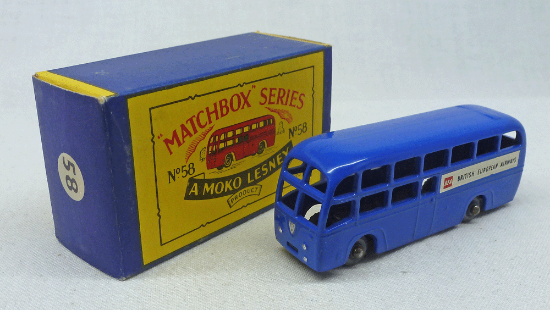 Picture of Moko Lesney Matchbox MB58a BEA Coach with 2nd Type Decals B3 Box