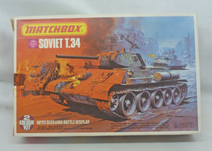 Picture of Matchbox PK-82 Soviet T.34 Tank [A] 