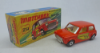 Picture of Matchbox Superfast MB29d Racing Mini Orange with N.R.F.C BOX