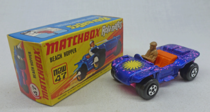 Picture of Matchbox Superfast MB47d VW Beach Hopper with Dark Tan Driver