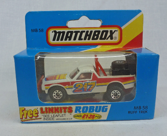 Picture of Matchbox Blue Box MB58 Ruff Trek White "217"