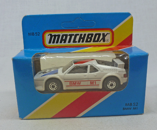 Picture of Matchbox Blue Box MB52 BMW M1 White