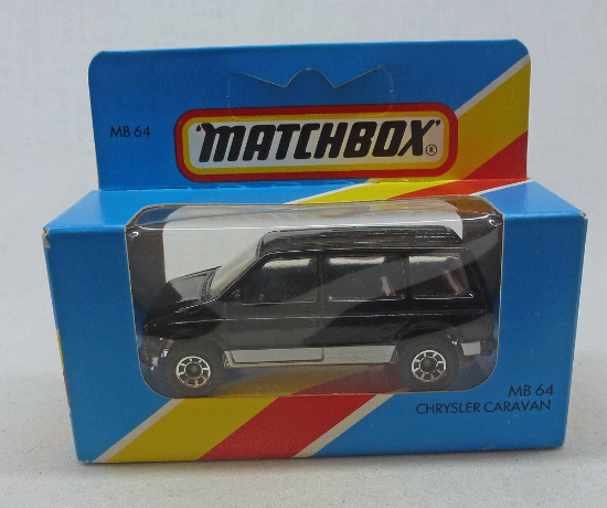 Picture of Matchbox Blue Box MB64f Chrysler Caravan Black