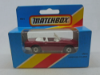 Picture of Lesney Matchbox Blue Box MB6f Mercedes Tourer Plum with Silver Base